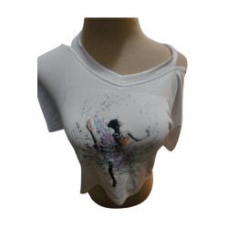 Polera Blanca Corta