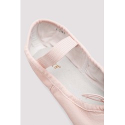 Zapatillas ballet de cuero Dansoft para niños